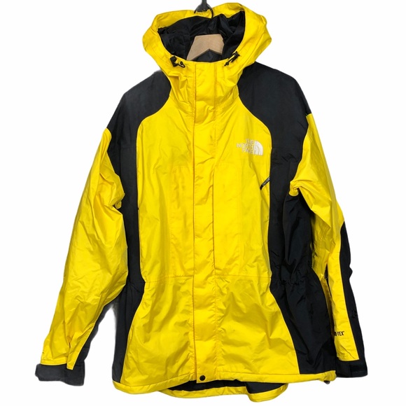 The North Face Other - The North Face Goretex Vintage Yellow/Black Jacket